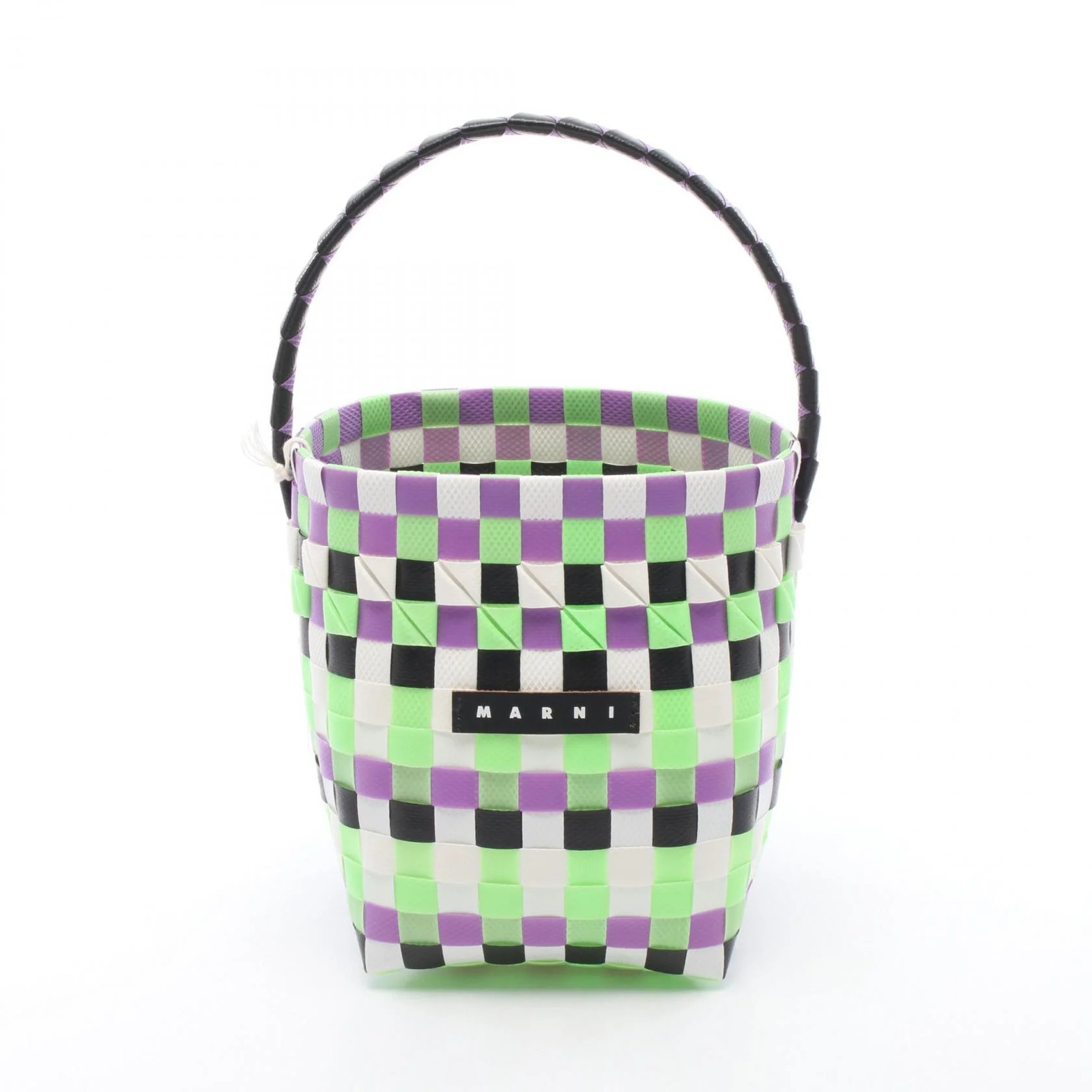 MARNI Handbag Green Leather #RCB10935