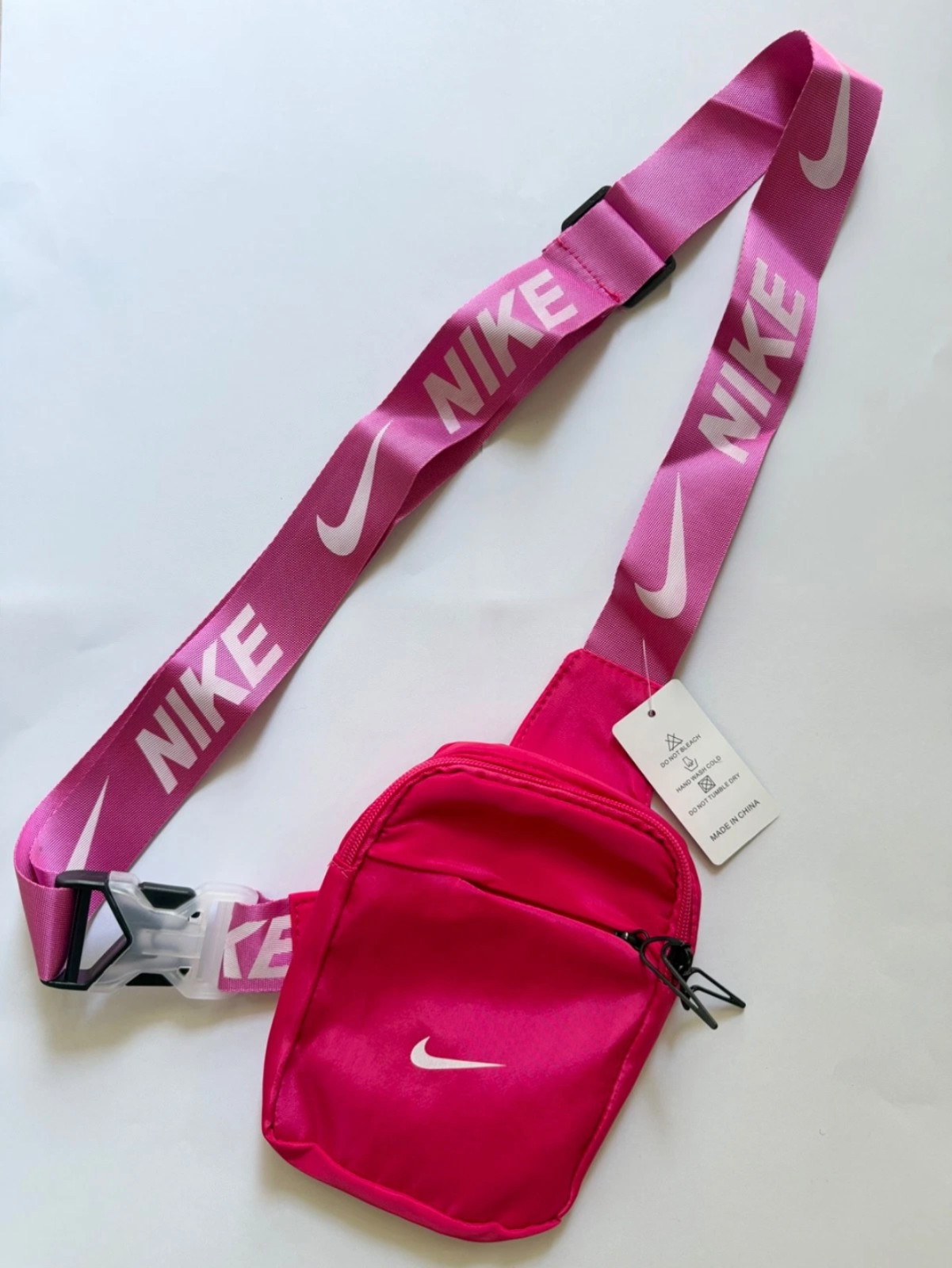 Nike Heritage Crossbody Bag Small Branded Strap & Padded Mesh Back,multi Colors.