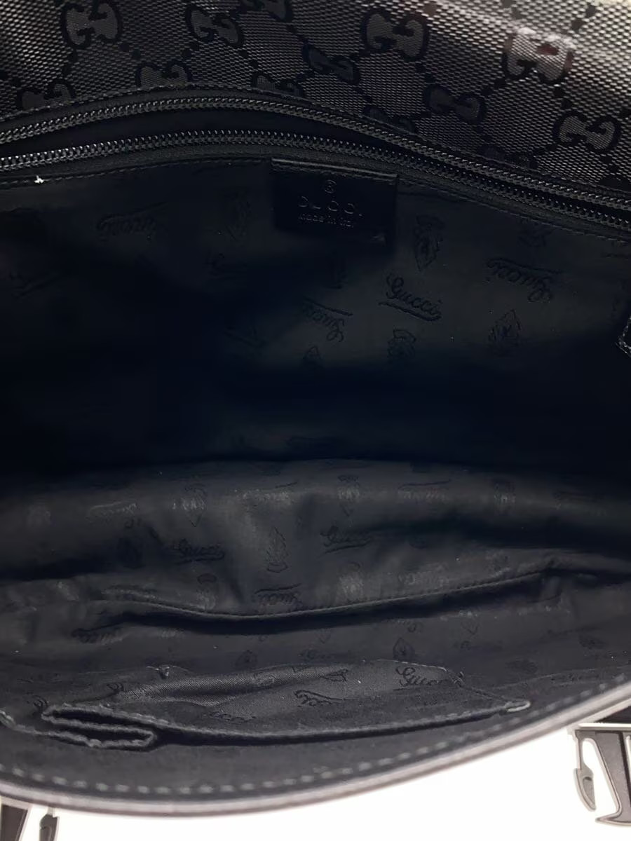 GUCCI GG Imprim Messenger Bag Shoulder Bag Black 201732 Gucci
