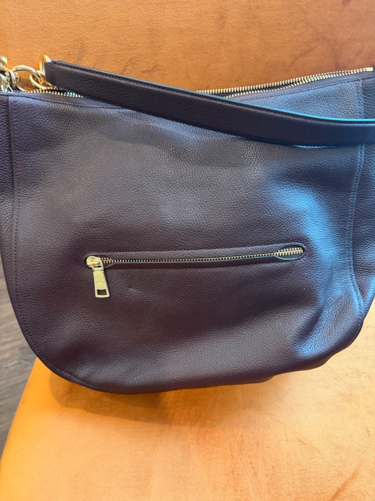 COACH Nomad Hobo 2Way Brown Leather Shoulder Bag 36026 Auth From Japan