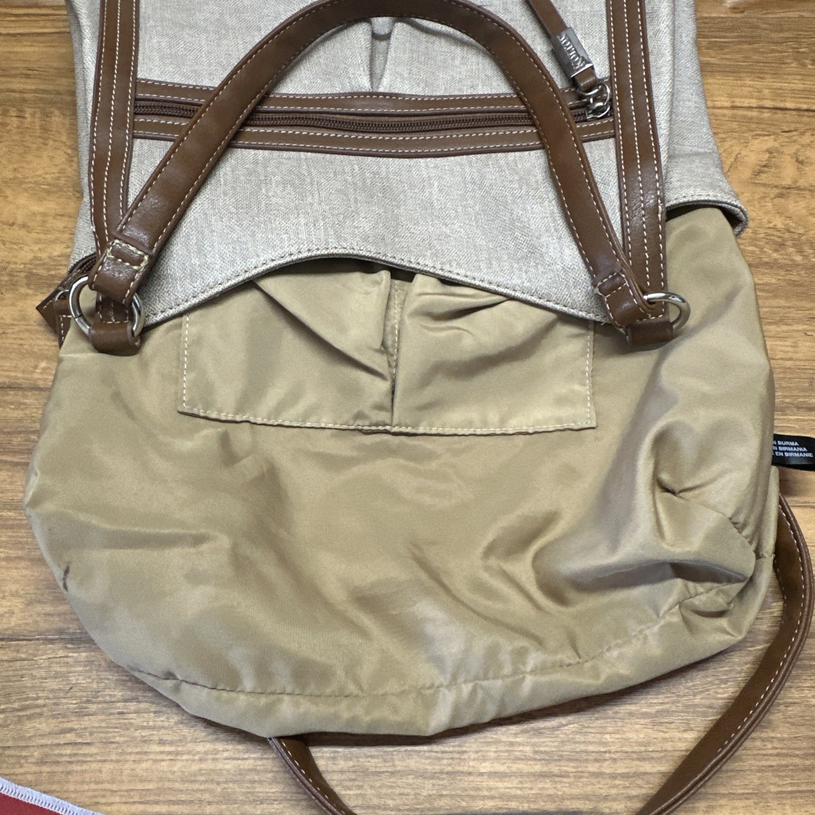 Koltov Over The Shoulder Purse RN #13434 Man Made Material Brown 13”x11”x5”