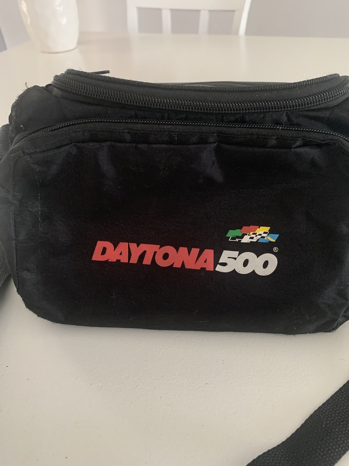 Vintage NASCAR Daytona 500 Black Bag Winners Circle