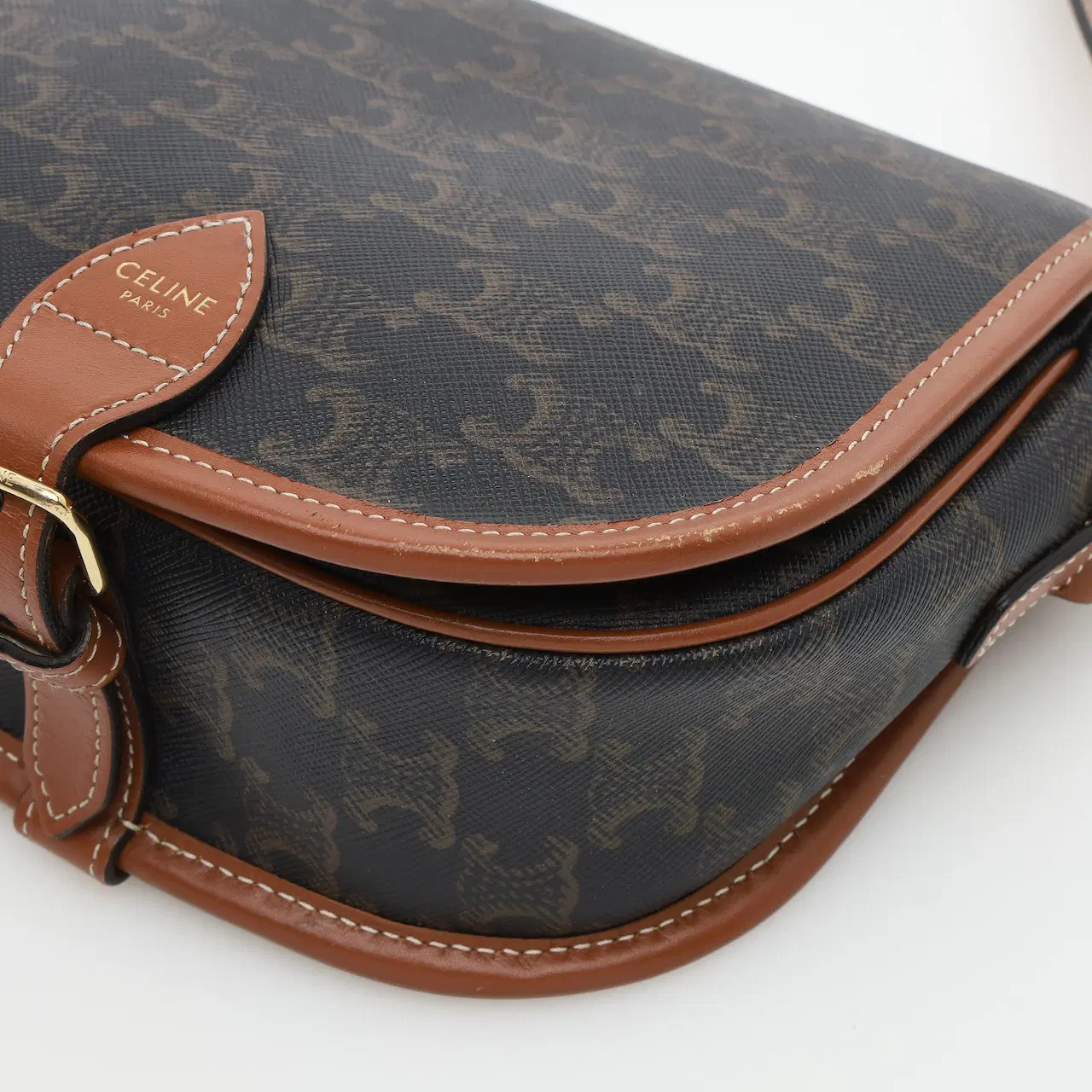 Céline Triomphe Porco Shoulder Bag Medium 191502BZJ