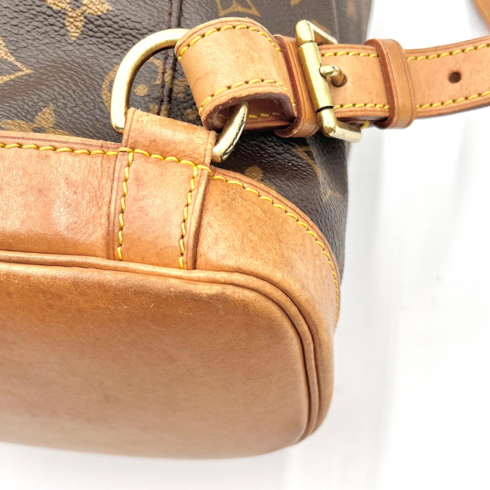 Auth Louis Vuitton Monogram Montsouris MM Backpack Rucksack Bag M51136 2Y8991