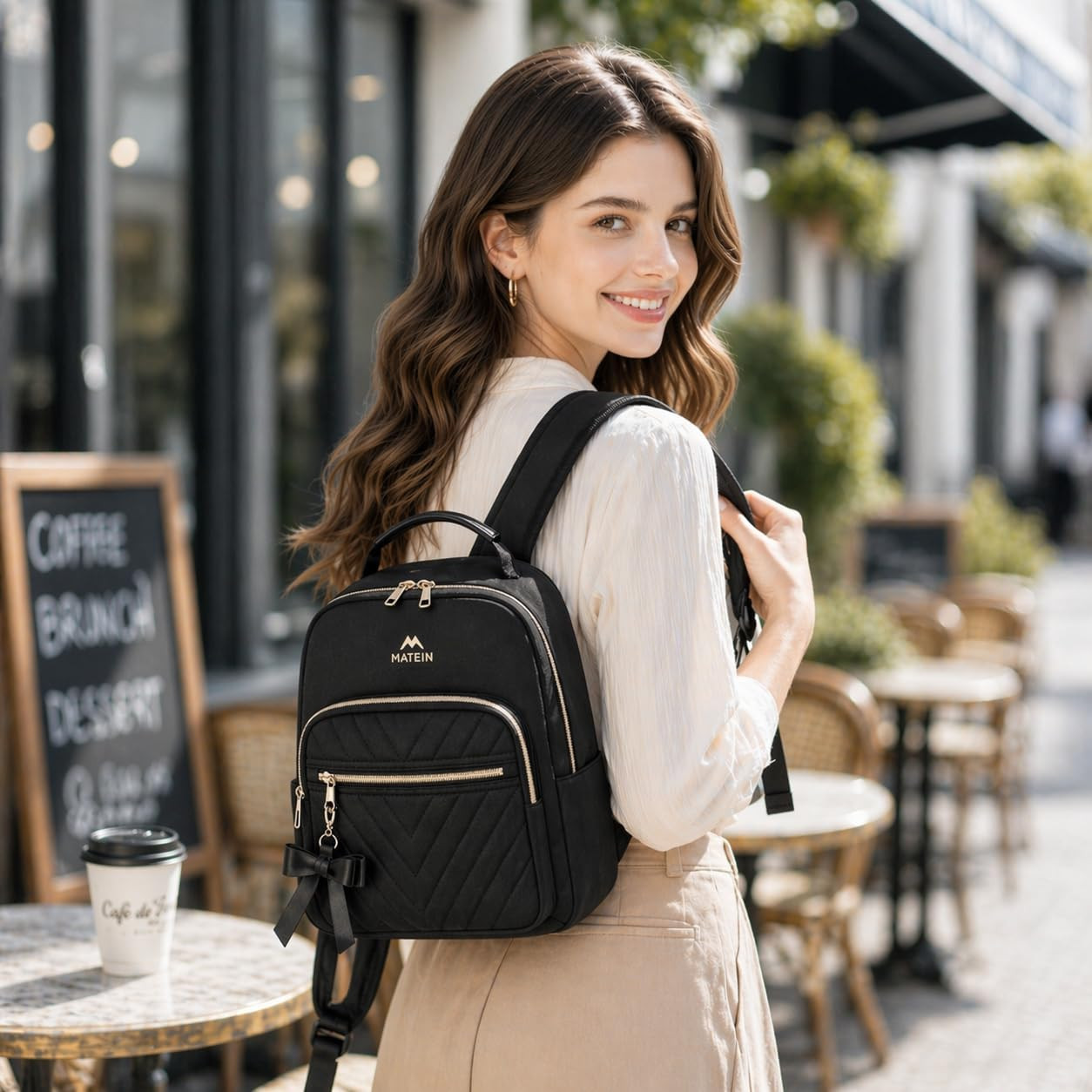 Mini Backpack for Women, Waterproof Stylish Daypack Purse Shoulder Bag, Lightwei
