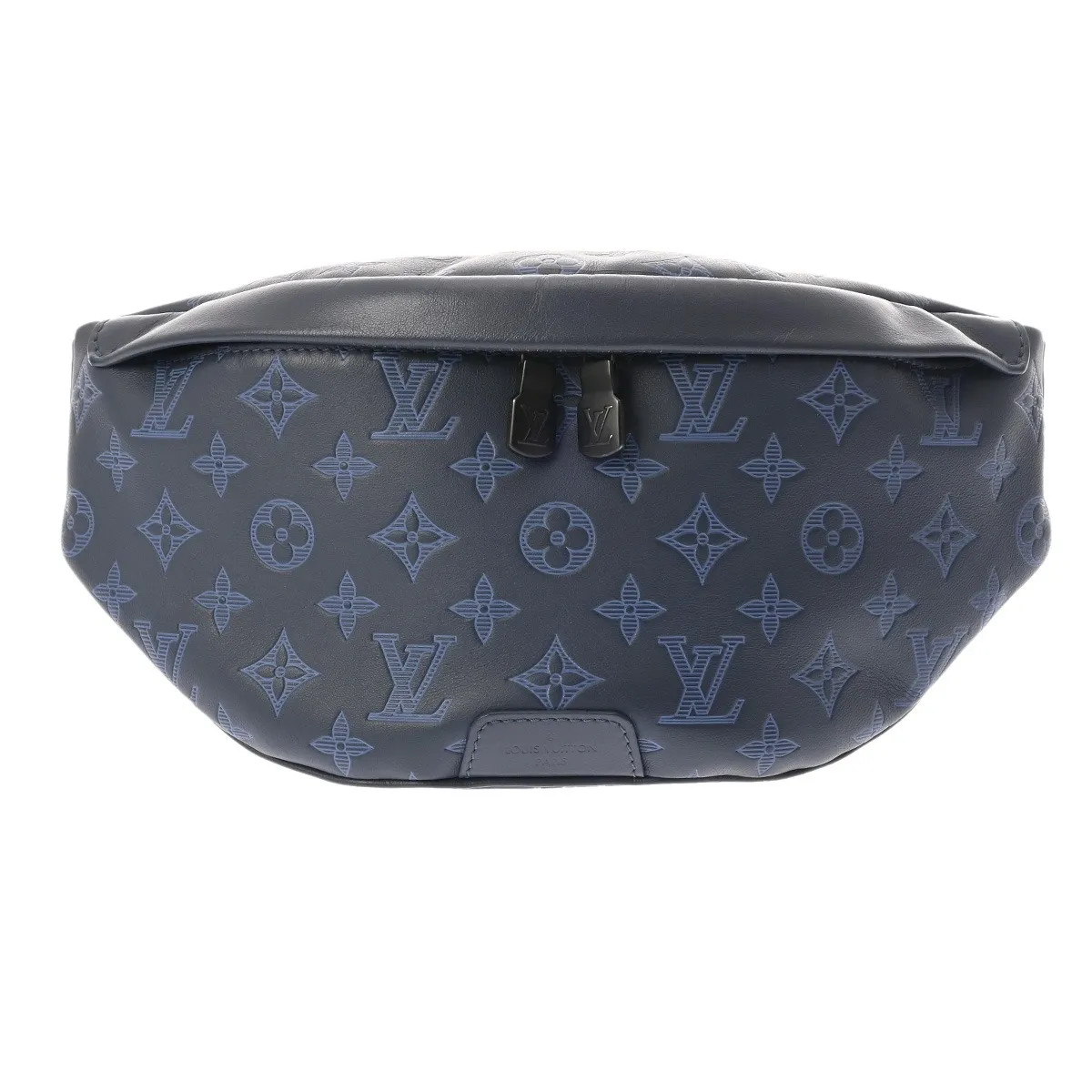 Louis Vuitton Cabas M45729 Handbag Calfskin Navy #WB1927