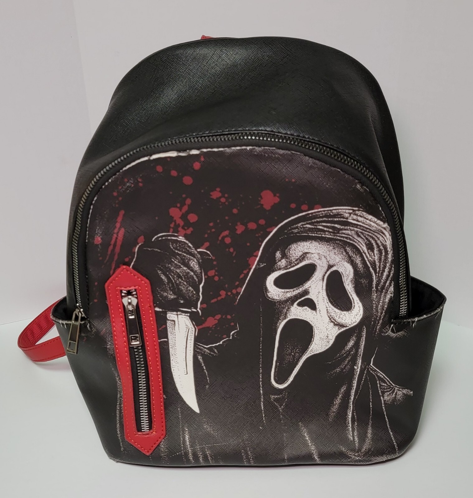 SCREAM Ghost Face 25th Anniversary Mini Backpack Bioworld Hot Topic Halloween
