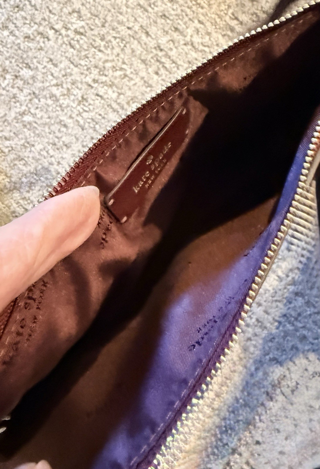 Kate Spade Crossbody Blackberry Leather