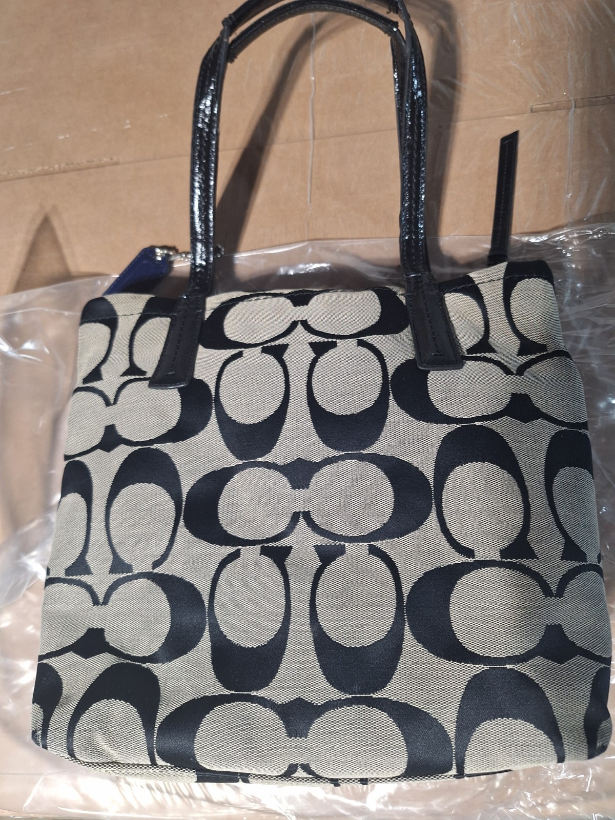 Used coach purse 13 inches width 10 1/2 inches in length 10 inches deep