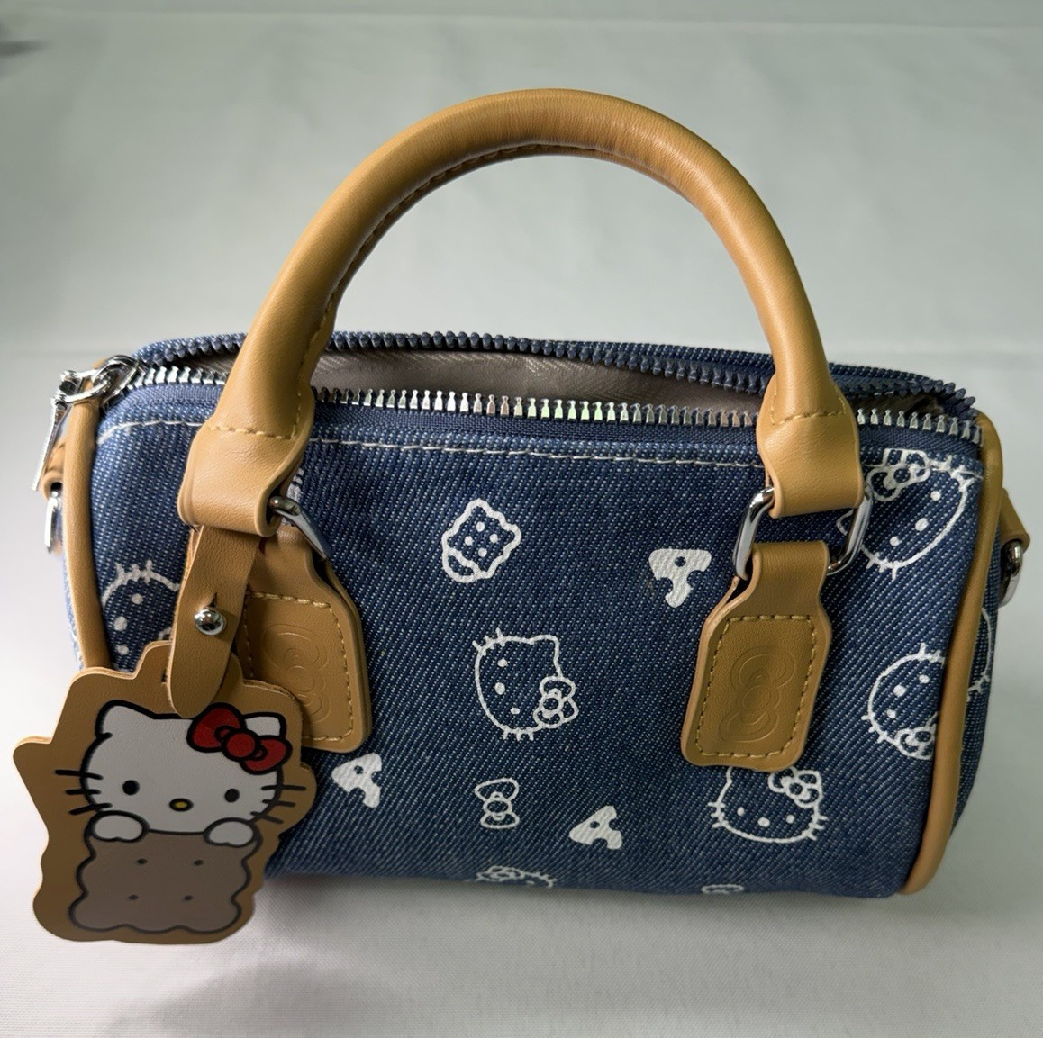 Hello Kitty Denim Bowling Bag | Crossbody & Top Handle