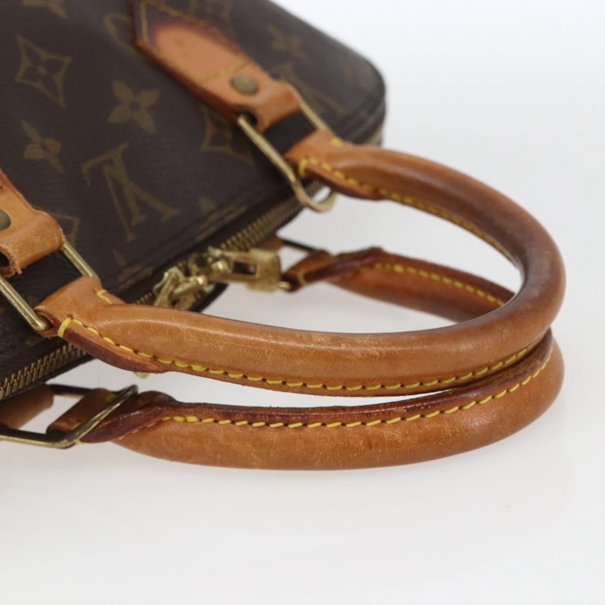 LOUIS VUITTON Monogram Alma Hand Bag M51130 LV Auth 168340