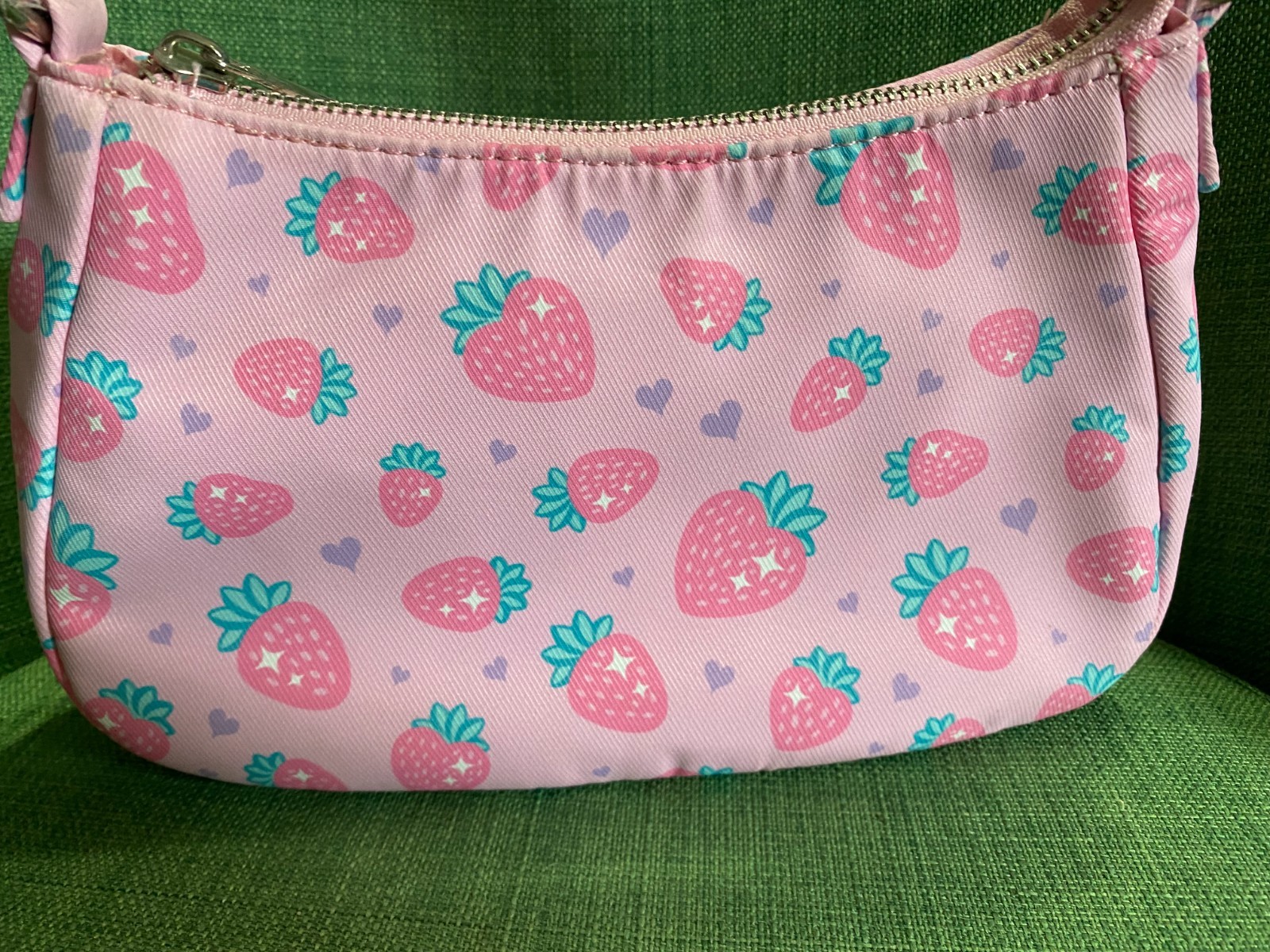 Dolls Kill Sugar Thrillz Pink Strawberries Small Purse GG