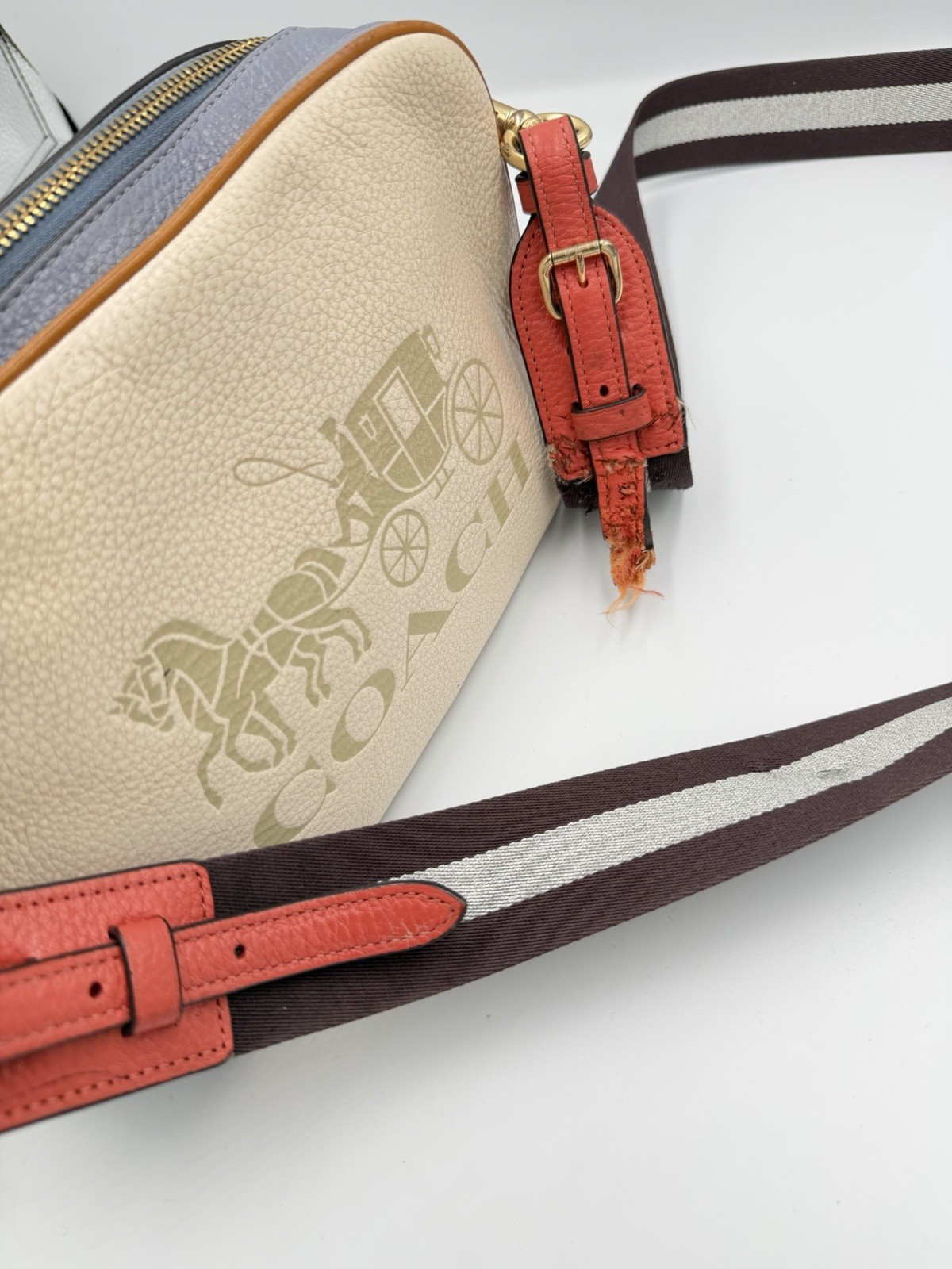 Coach Jes Crossbody Bag Color Block
