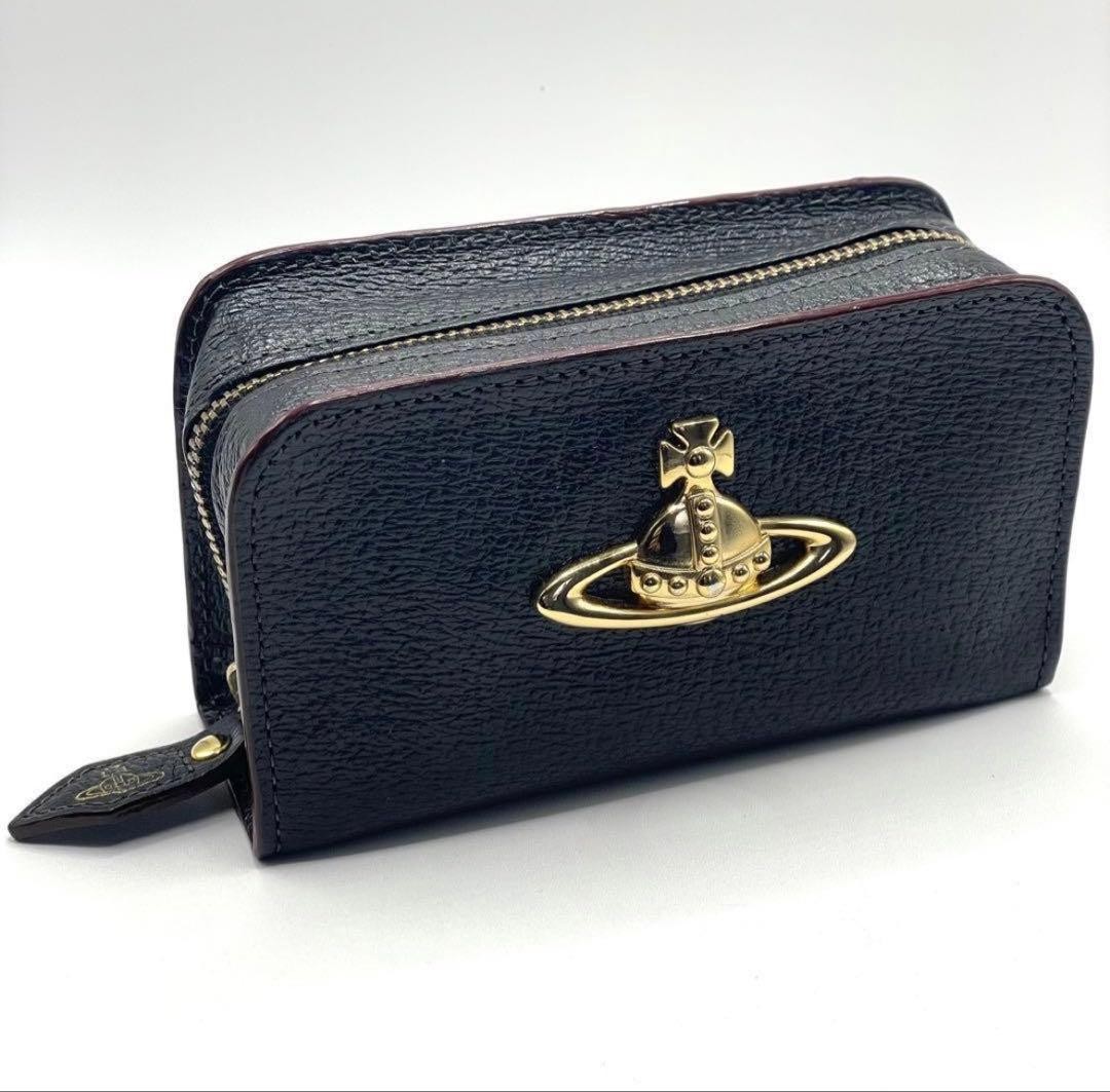 Vivienne Westwood Accessory Pouch Orb Plate 13×7.5cm #FG ZDA