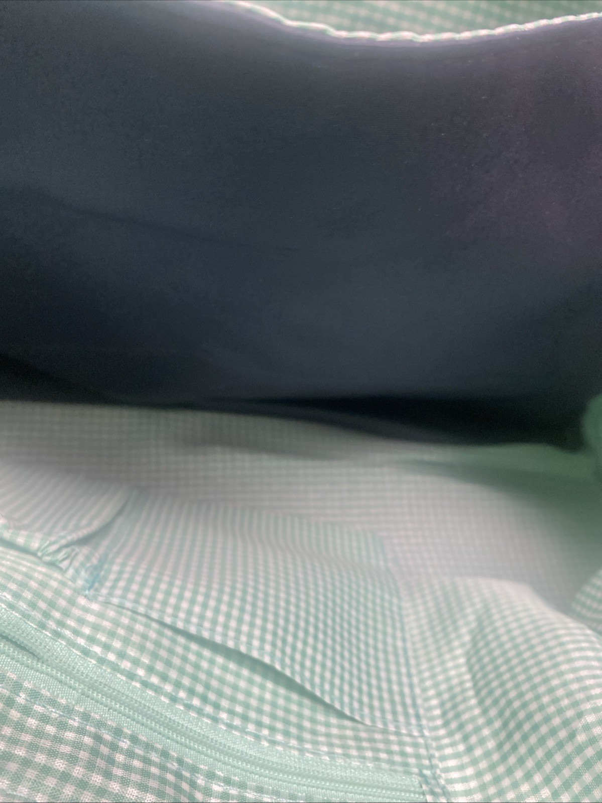 NGIL Mint CANVAS 15” X 20″ DUFFLE BAG Zipper Pockets & Closure