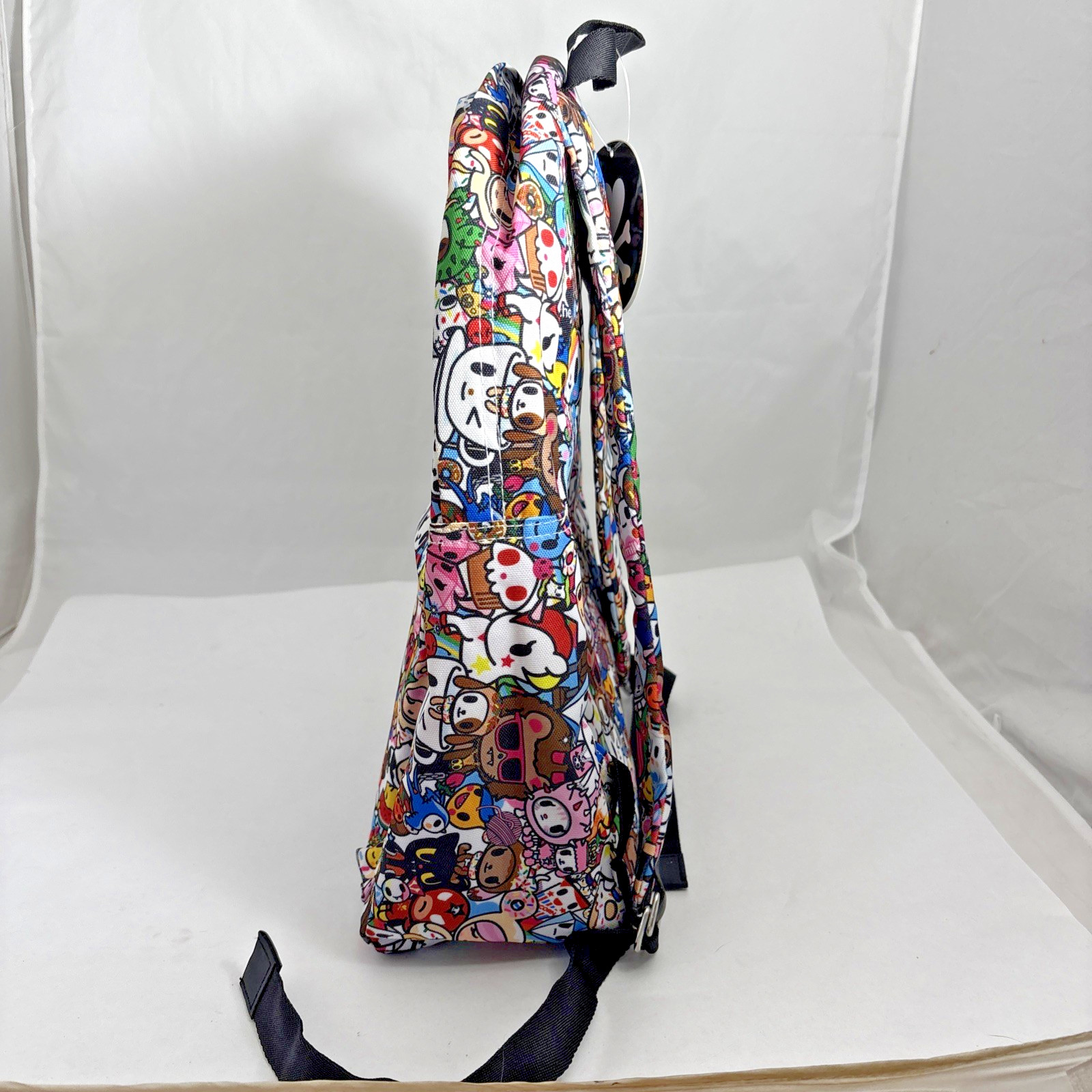 TOKIDOKI Backpack Set New All-Over Print Anime Bag w/ Pencil Case NWT Multi