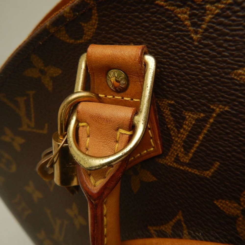 LOUIS VUITTON Monogram Handbag Ellipse MM M51126 Brown/254023