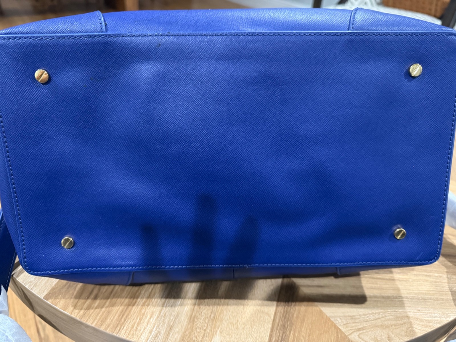 New-With Tags-Large Tory Burch Robinson Satchel-Beautiful Cobalt Color
