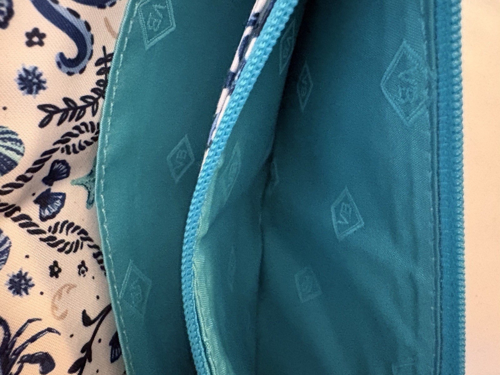 Vera Bradley Sea Turtles Straw Clutch Wristlet Aqua Tan Raffia Coastal Bag 2018
