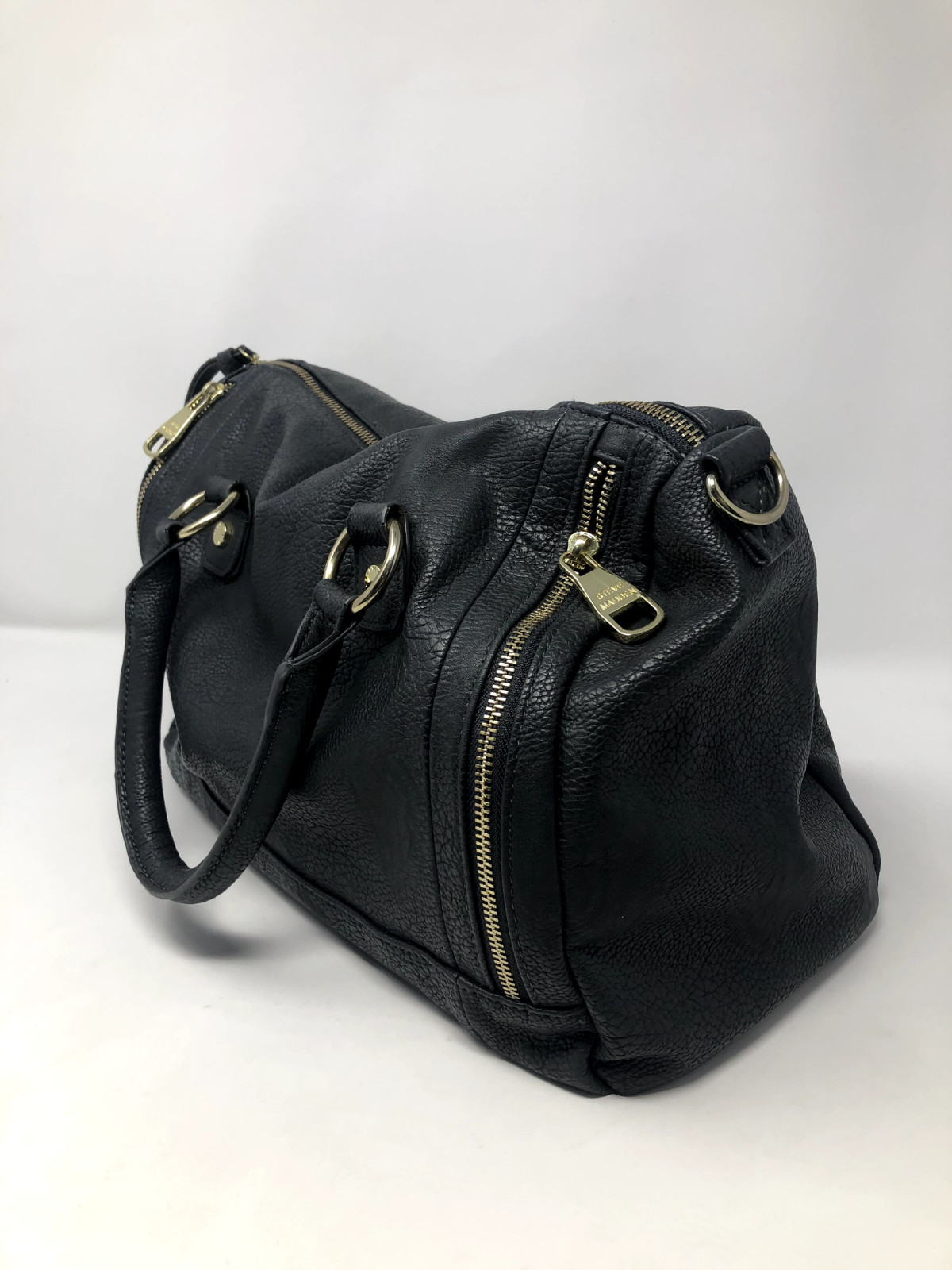 Steve Madden Dark Gray Shoulder Hand Bag Purse