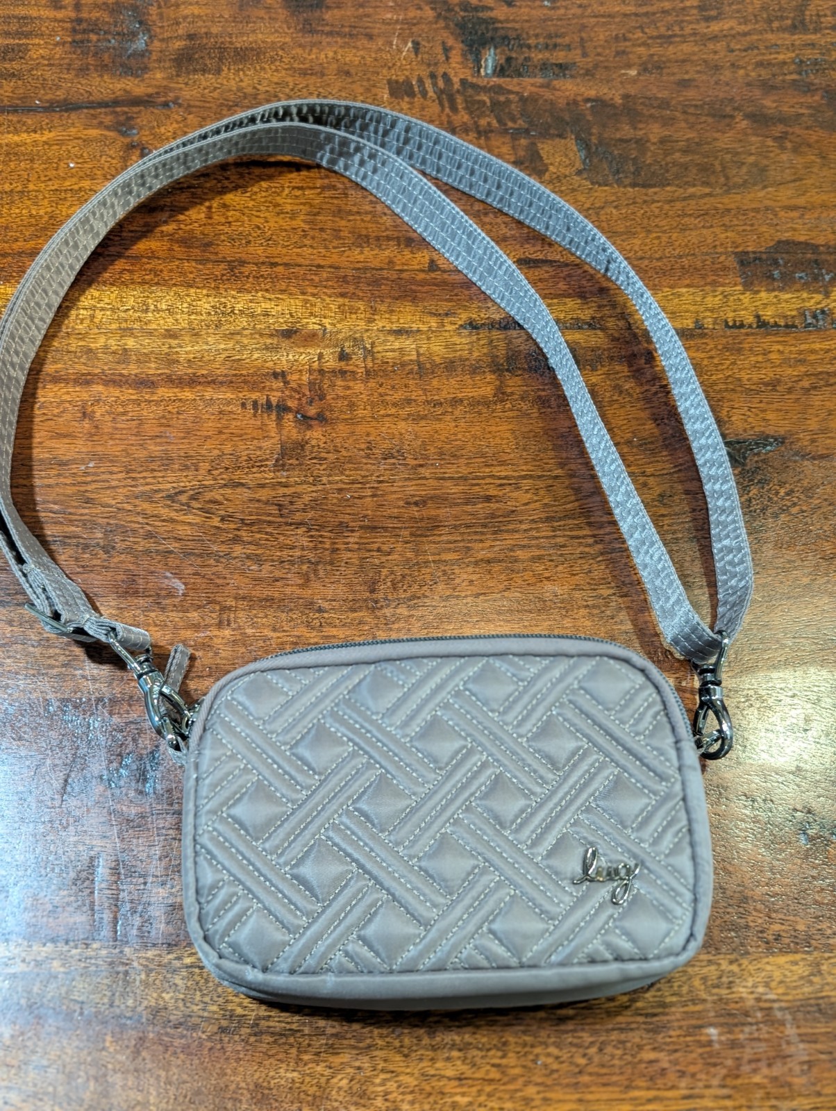 ❤️ Lug Super Coupe 3 Taupe Luxe Crossbody RFID Belt bag