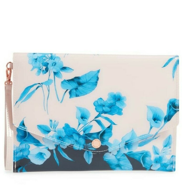 Ted Baker London – ERNA – Fantasia – Envelope Clutch – Light Pink – NWT – $59