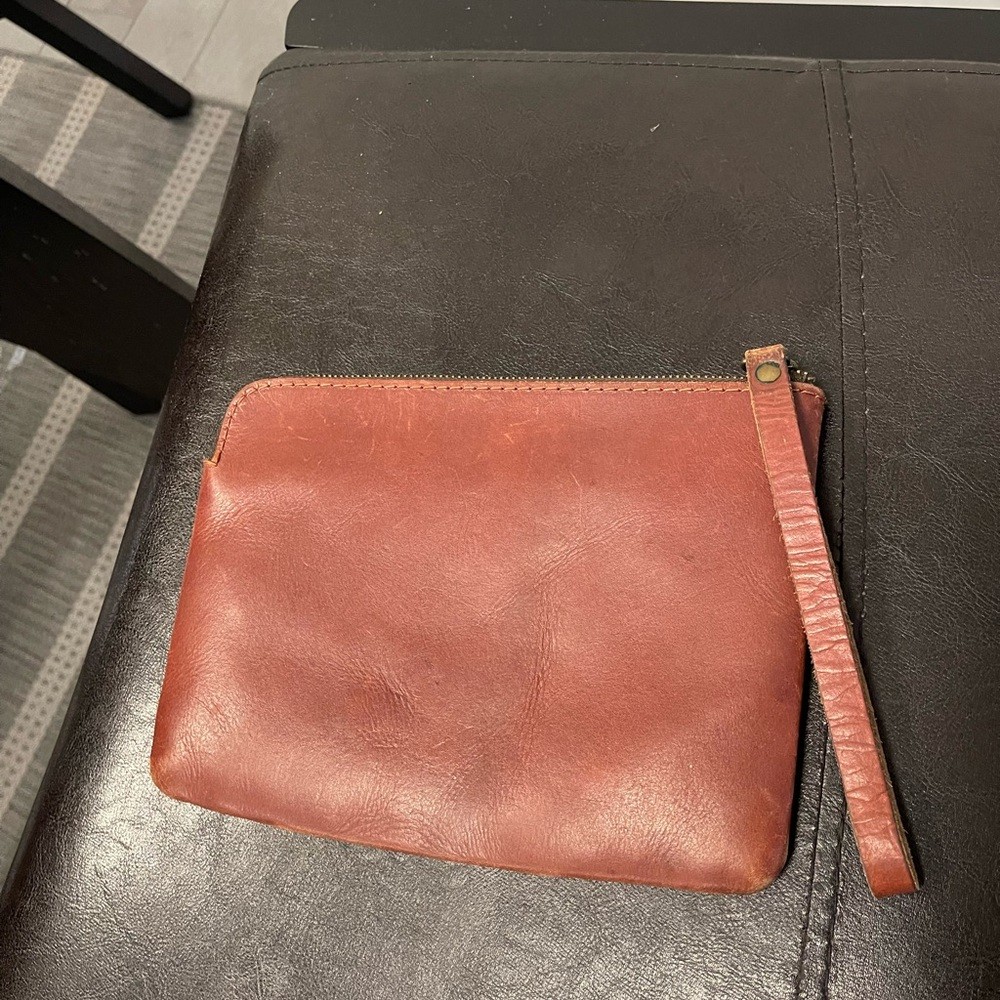 Patricia Nash Patchwork Cassini leather Wristlet