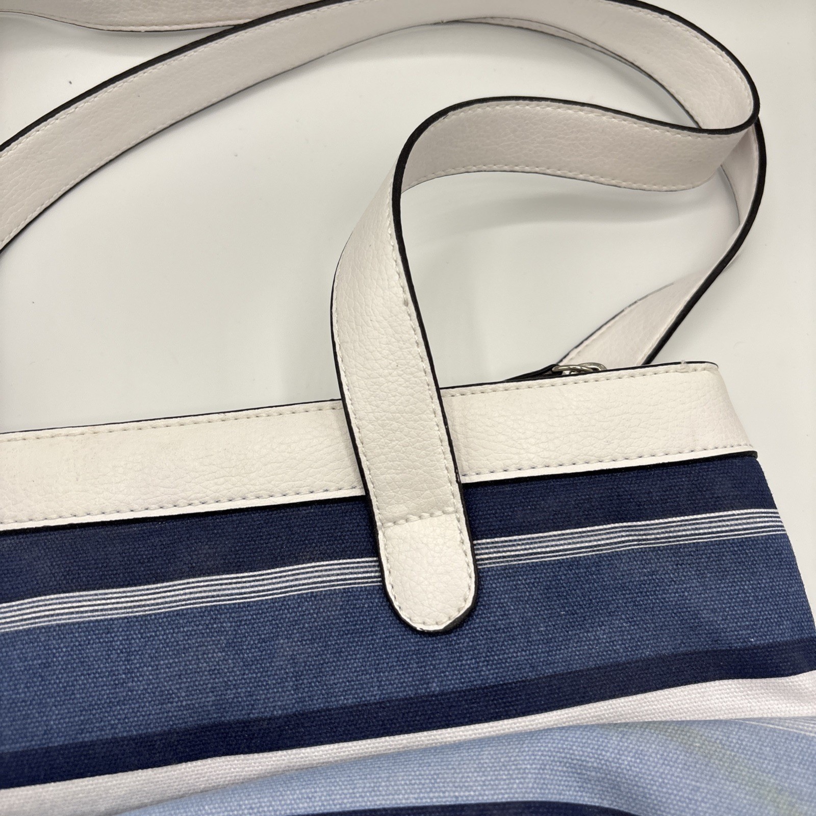 Croft & Barrow Essentials Handbag Purse Tote Striped New *READ*