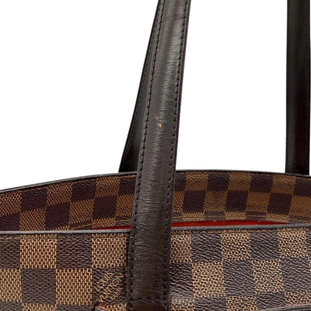 Louis Vuitton Damier Parioli PM Brown Shoulder Tote Bag A4 Business Auth