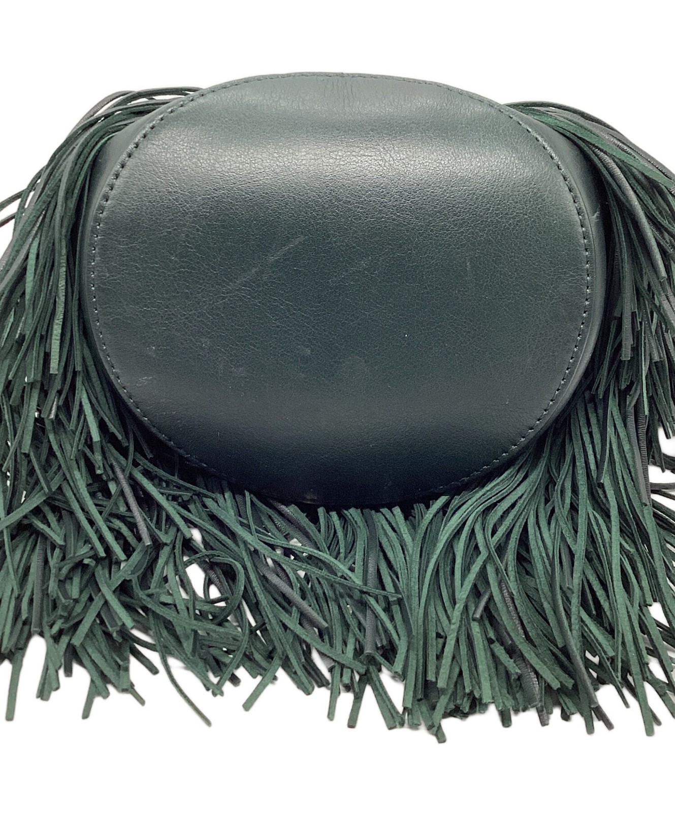 J&M DAVIDSON FRINGE CARNIVAL MINI 1810N Green Bag #TFB6259
