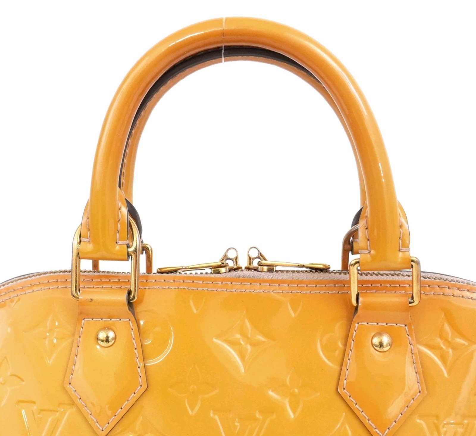 Louis Vuitton LV Monogram Vernis Alma PM Handbag FL4133 Authenticated by eBay