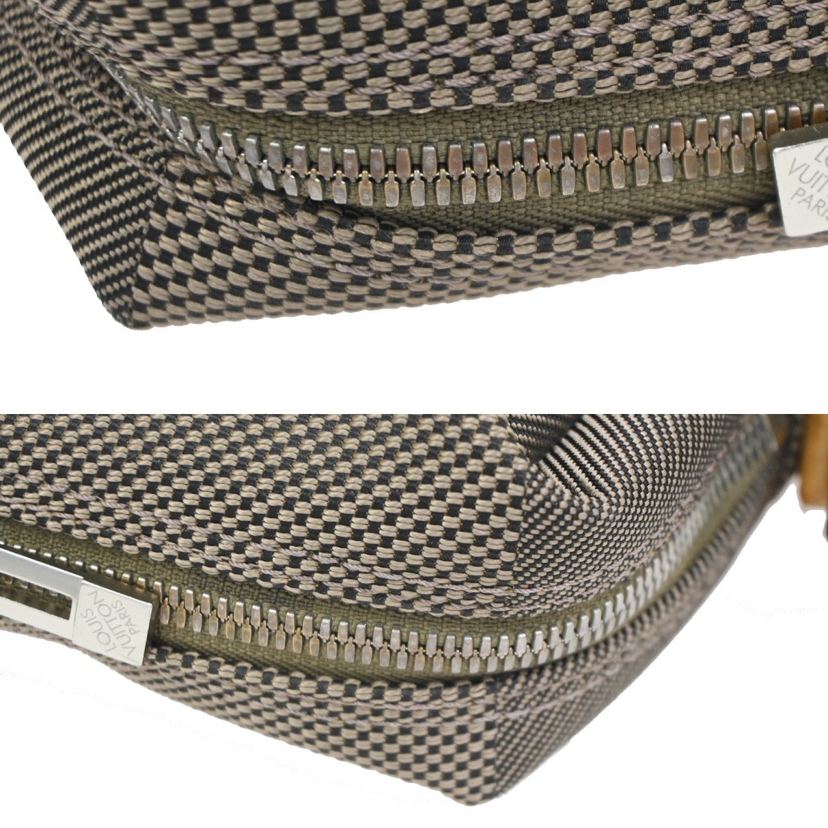 LOUIS VUITTON Citadin Shoulder Bag Damier Geant Canvas Terre M93040 39KC927