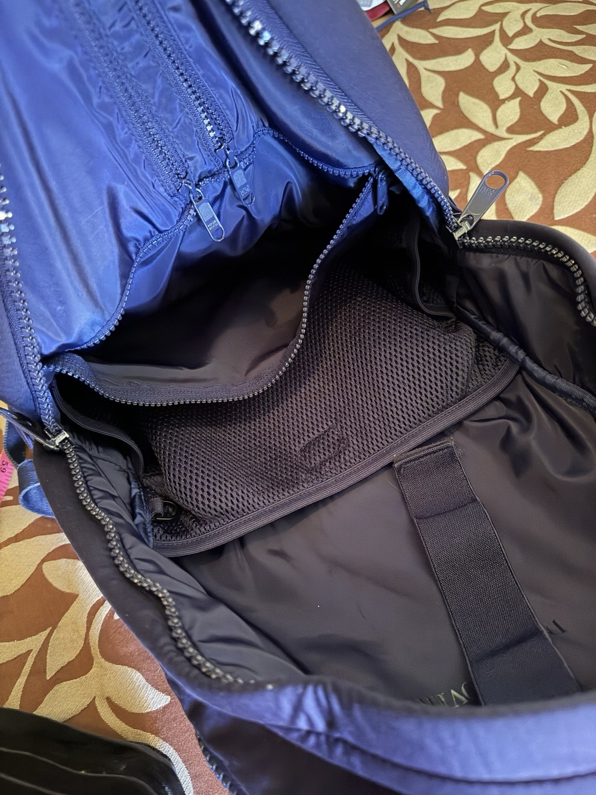 Dagne Dover Dakota Backpack Navy Blue Purple Bag