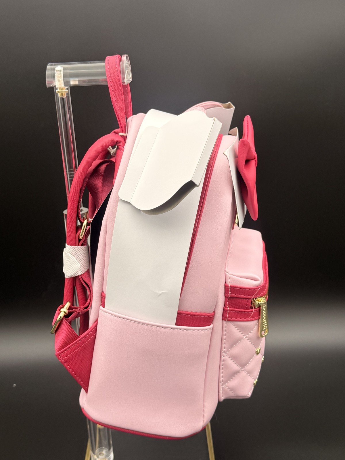 Loungefly Disney Minnie Mouse Classic Series Mini Backpack – Strawberry Macaron