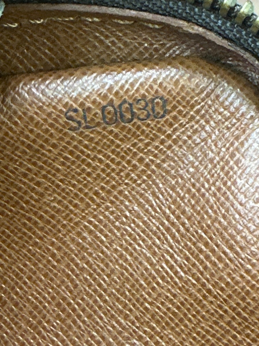 LOUIS VUITTON Danube Shoulder Bag Monogram Leather Brown France M45266 33SA093