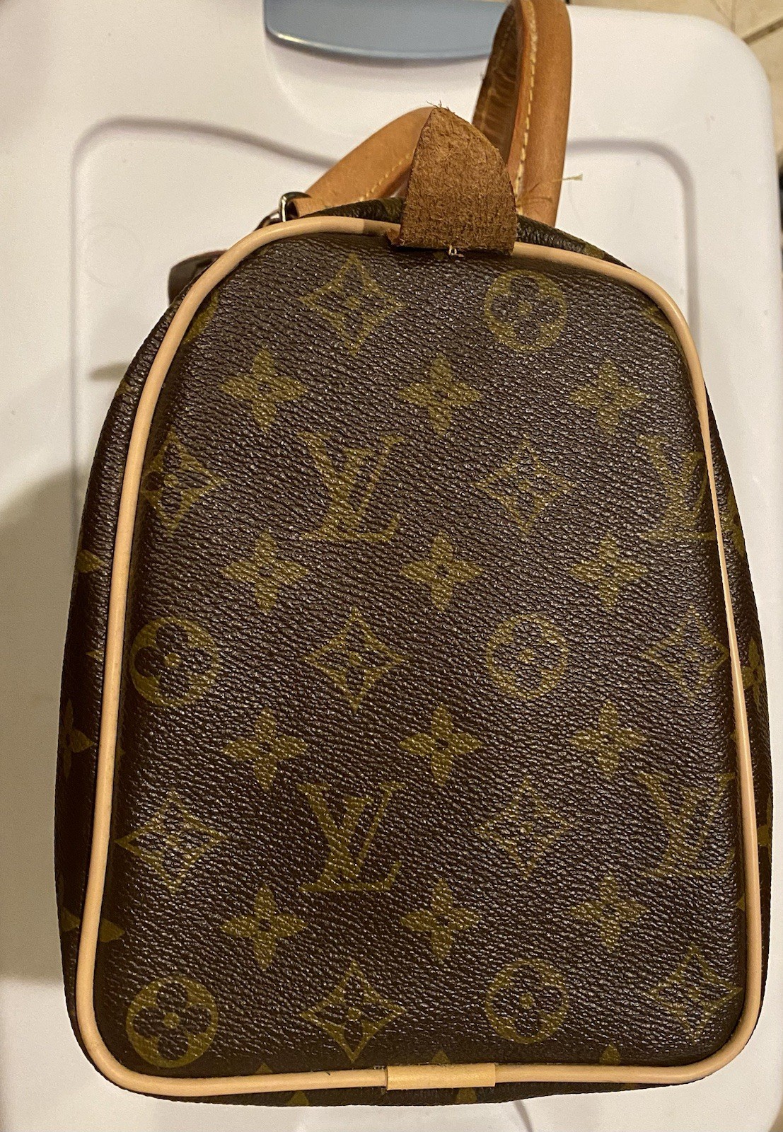Louis Vuitton Vintage Satchel; very good condition but needs TLC