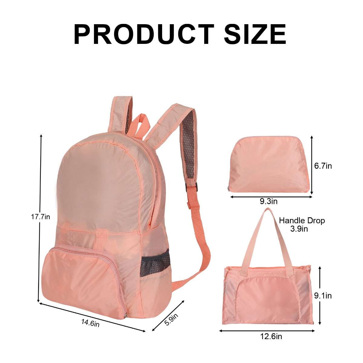 Women Men Foldable Backpack Hiking Bag Camping Travel Rucksack Bag Outdoor new