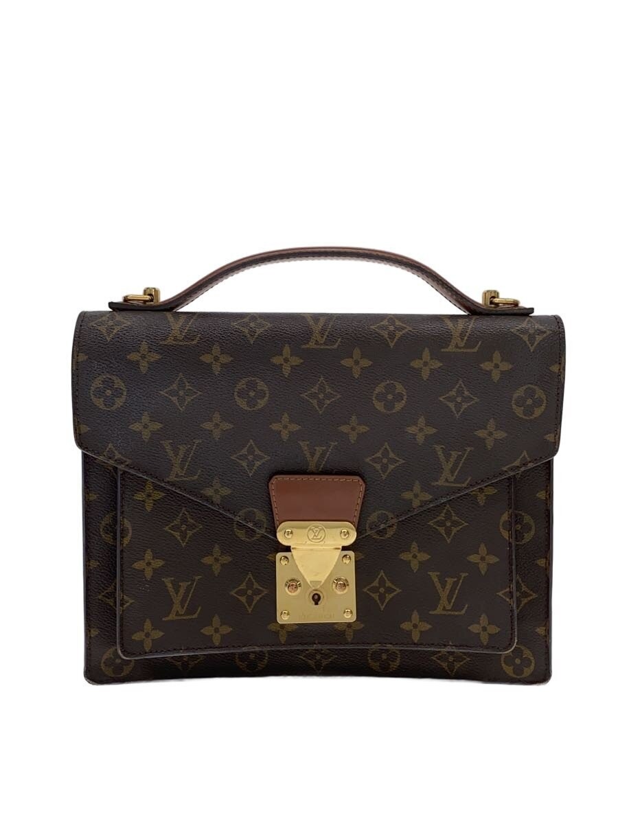 LOUIS VUITTON Bag: M51185 Brown Monogram W27.5H22.5D7cm w/strap;–
