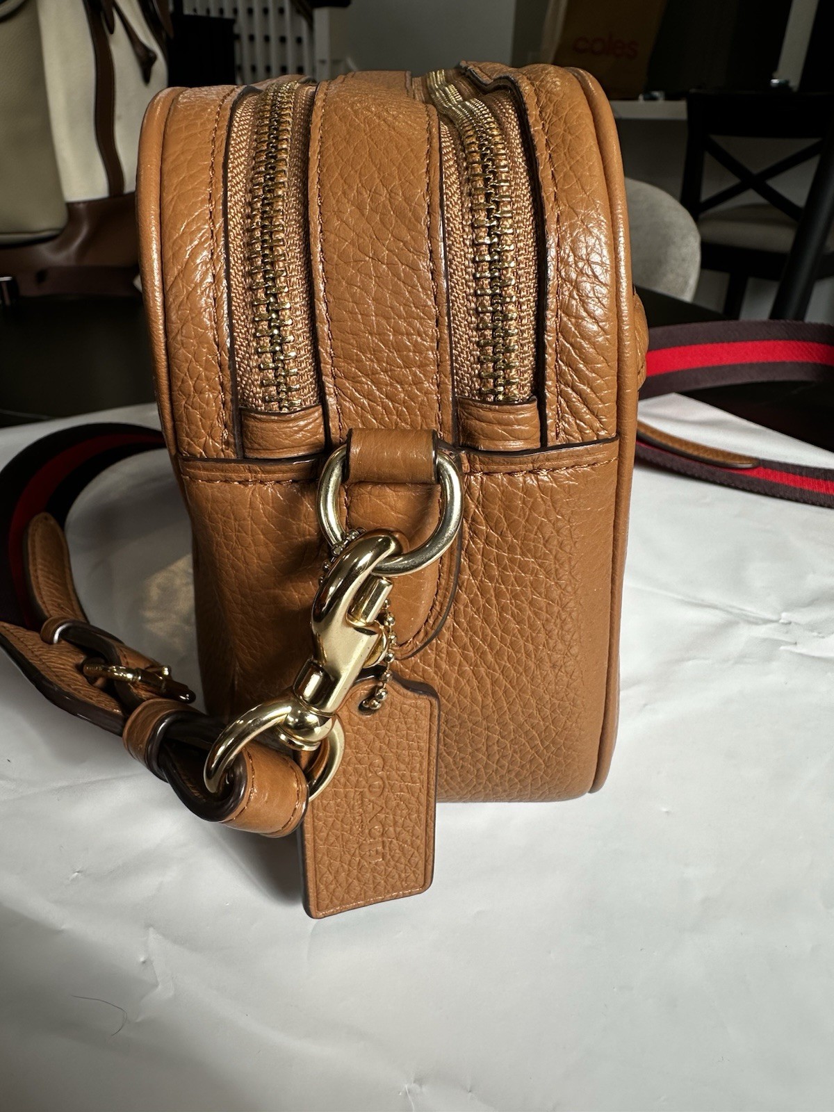 Coach Authentic Horse and Carriage Jes Camera Bag