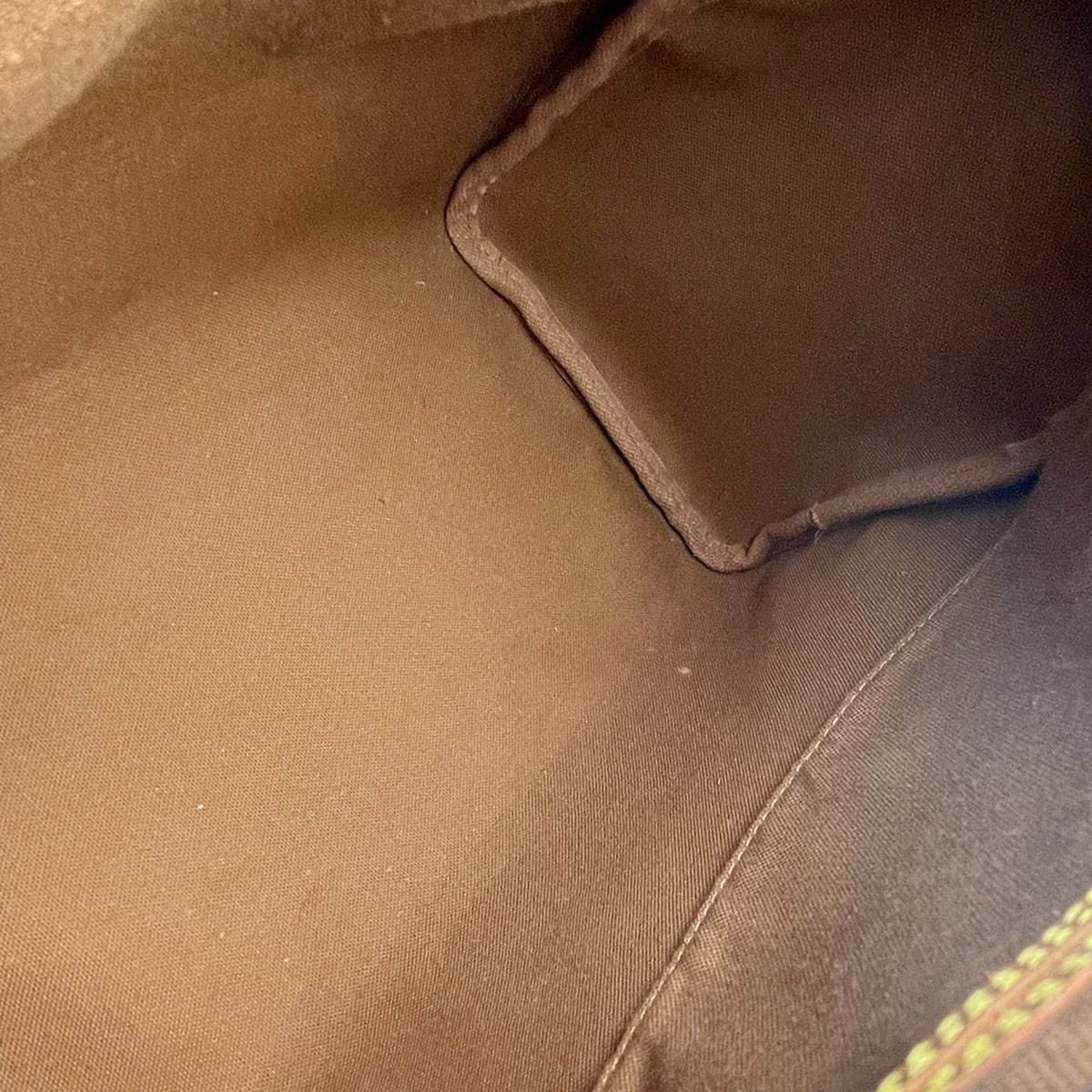 Louis Vuitton Monogram Speedy 25 Leather Fabric Brown Handbag 4512
