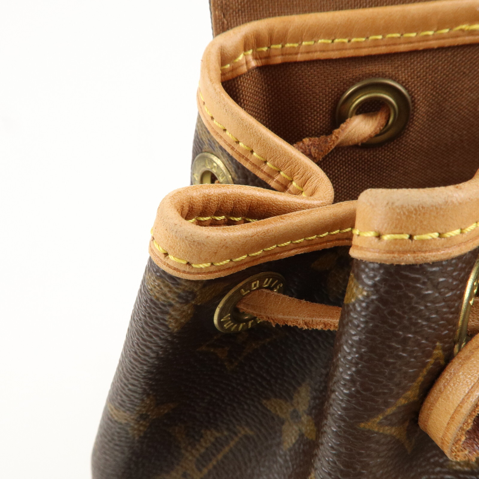 Louis Vuitton Monogram Mini Montsouris Backpack Bag M51137 Auth Used