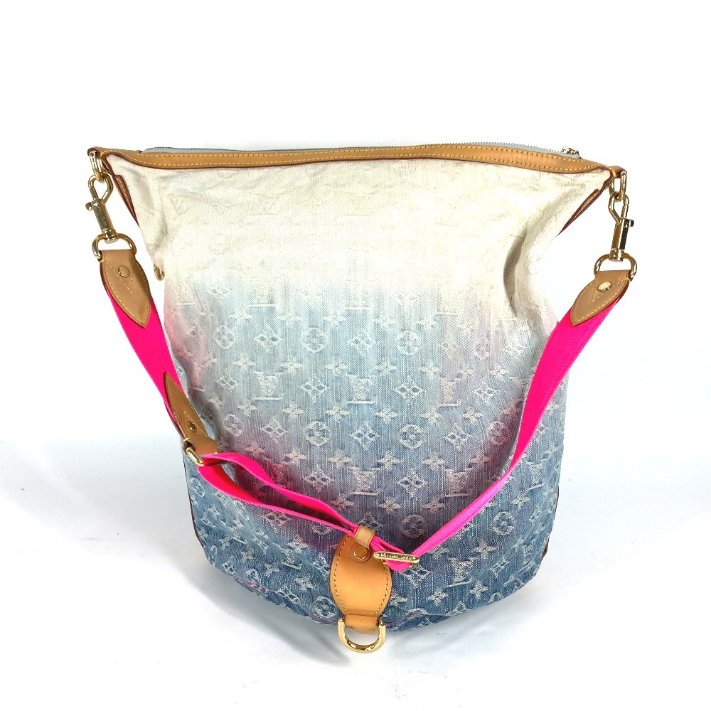 LOUIS VUITTON M93184 Gradient SunburstPM Bag MonogramDenim blue/pink