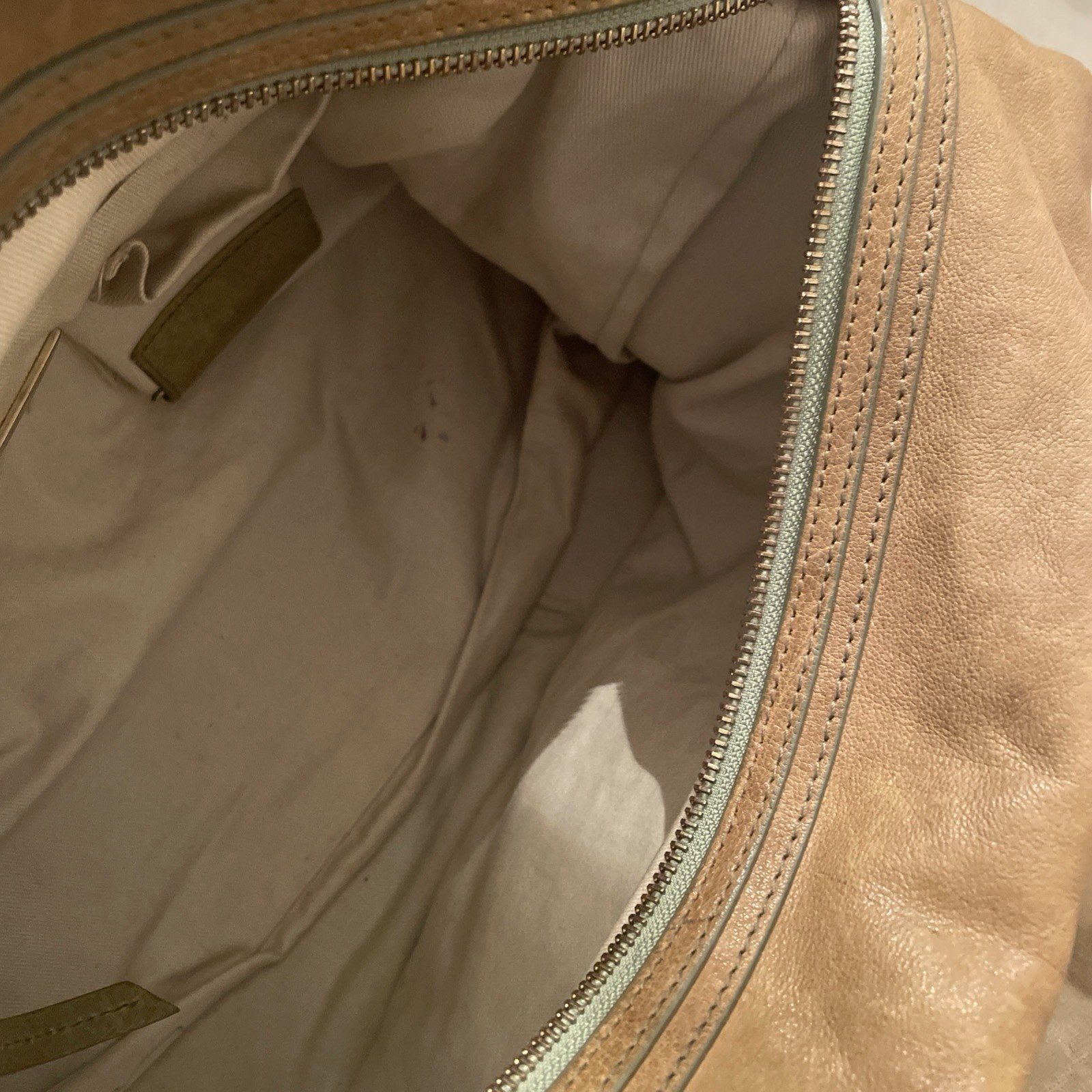Bally Women’s Vintage Y2K Leather Bag with Double Handles and Zipper Details