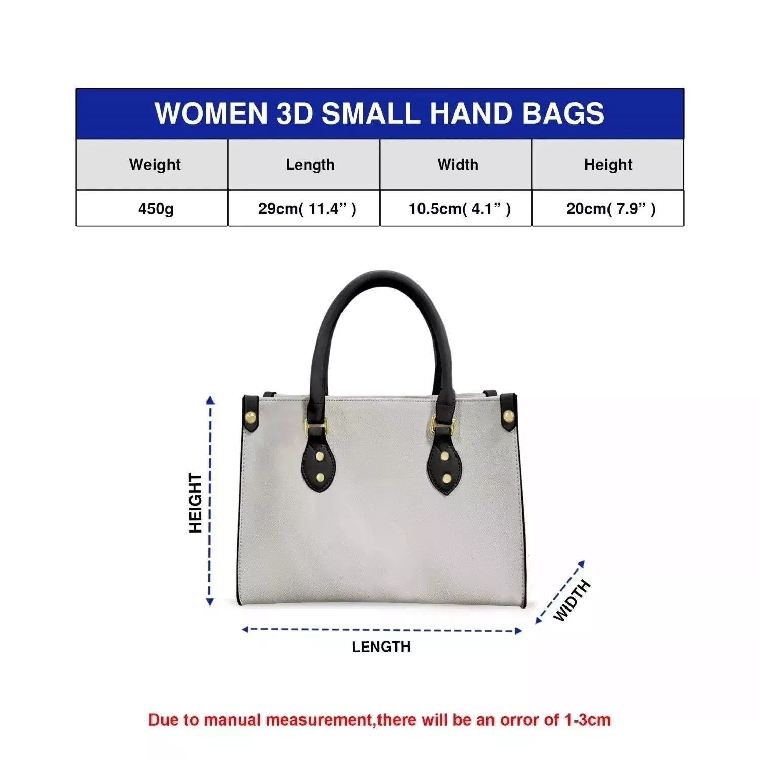 Caring Teacher Creative Soul – Personalized Leather Handbag – Back To School Gif