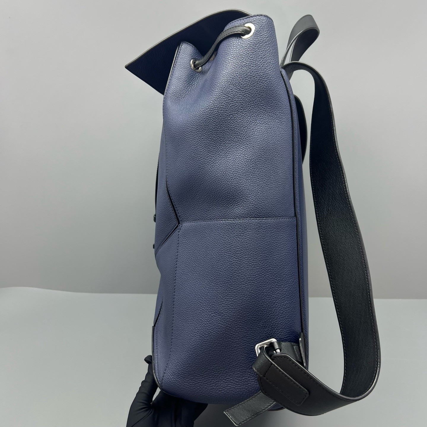 Loewe Pre-Owned Authentic Backpack Blue 32*44*16cm Free Tracked Shipping