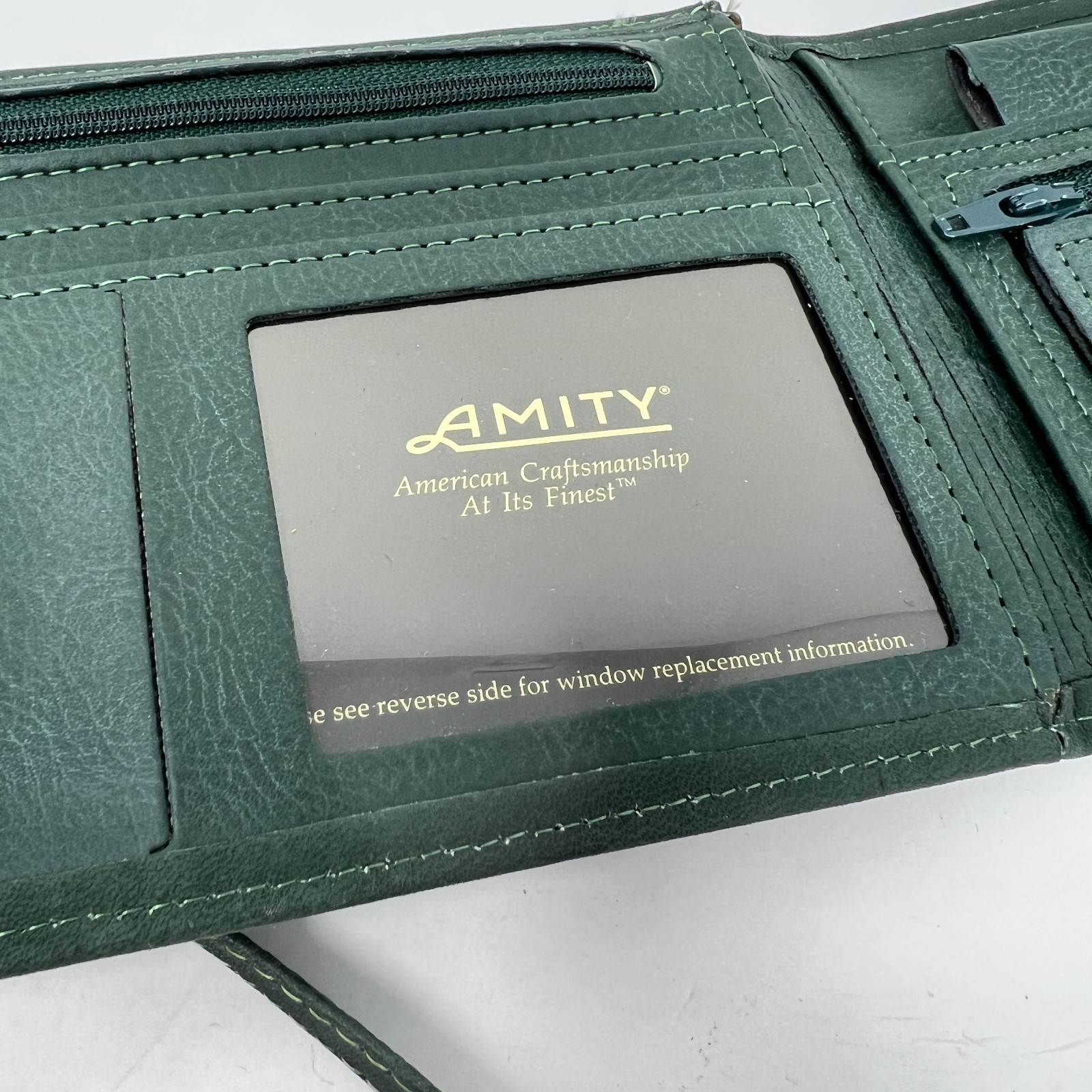 Amity Crossbody Forest Green Cowhide Macro Bag 7.25″ X 4.5″ NWT