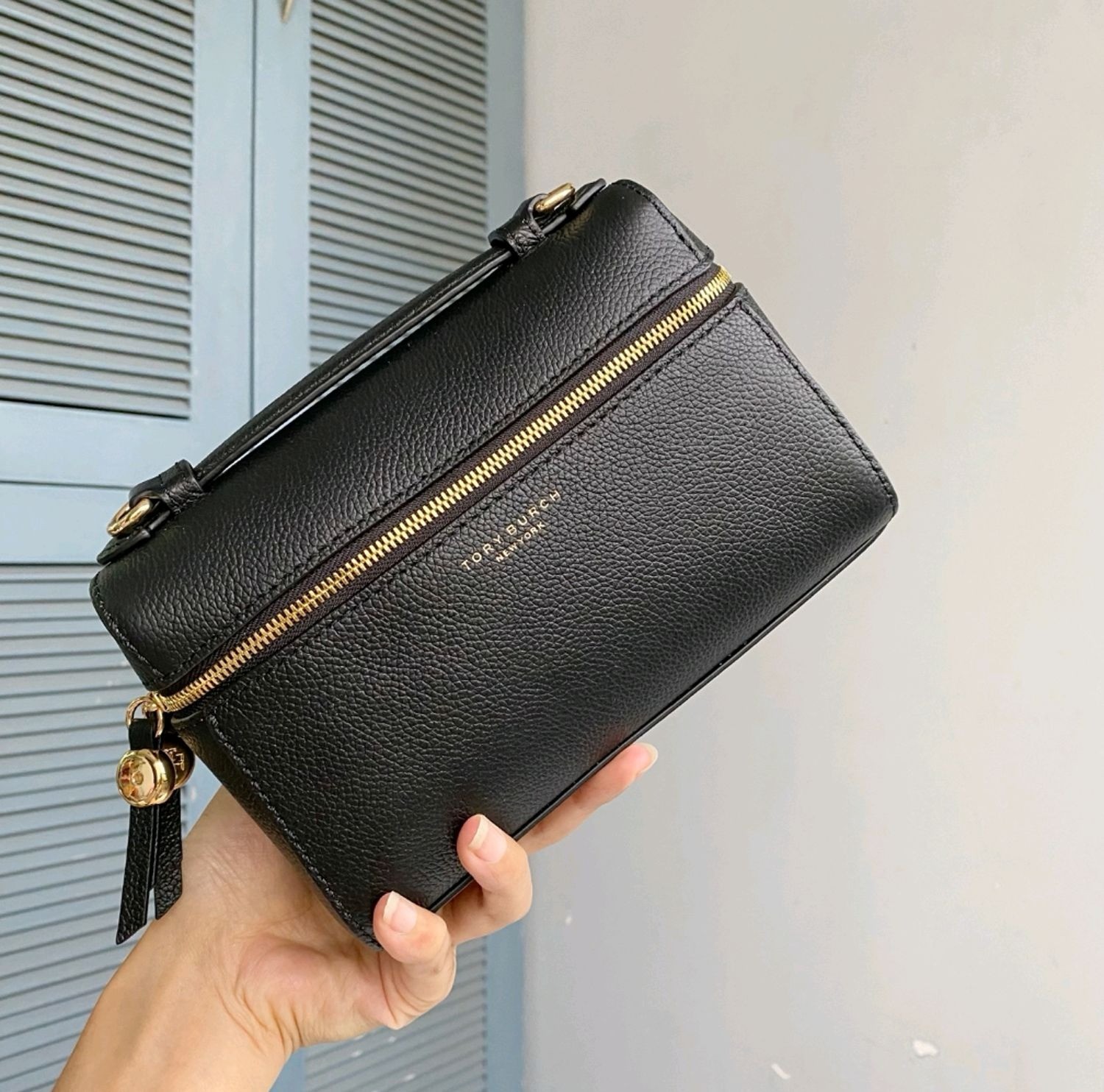 Tory Burch Romy Slim Mini Bag Black OS