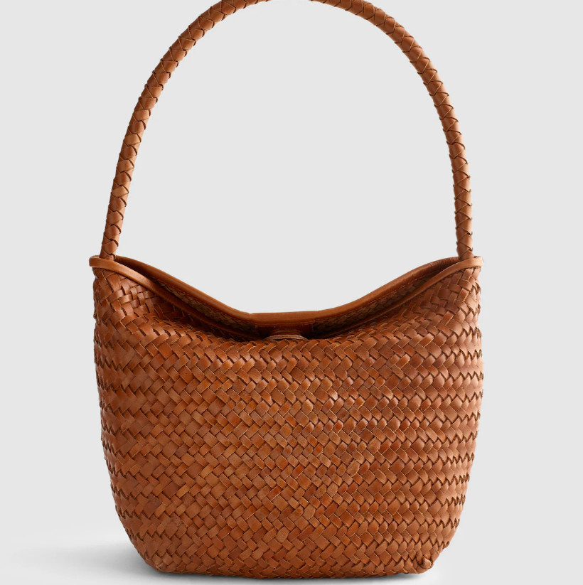 madewell The Signature Woven Shoulder Bag
