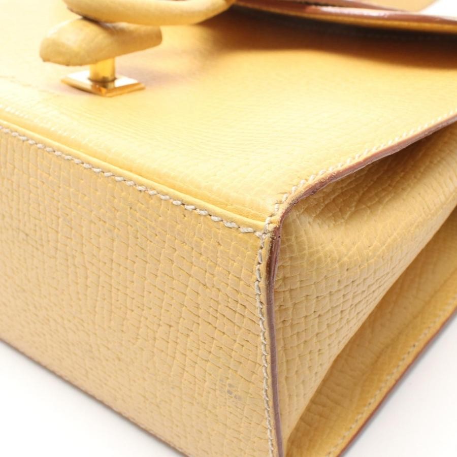 LOEWE Bag: Turn Lock Yellow W21H18D9cm w/o accessories;