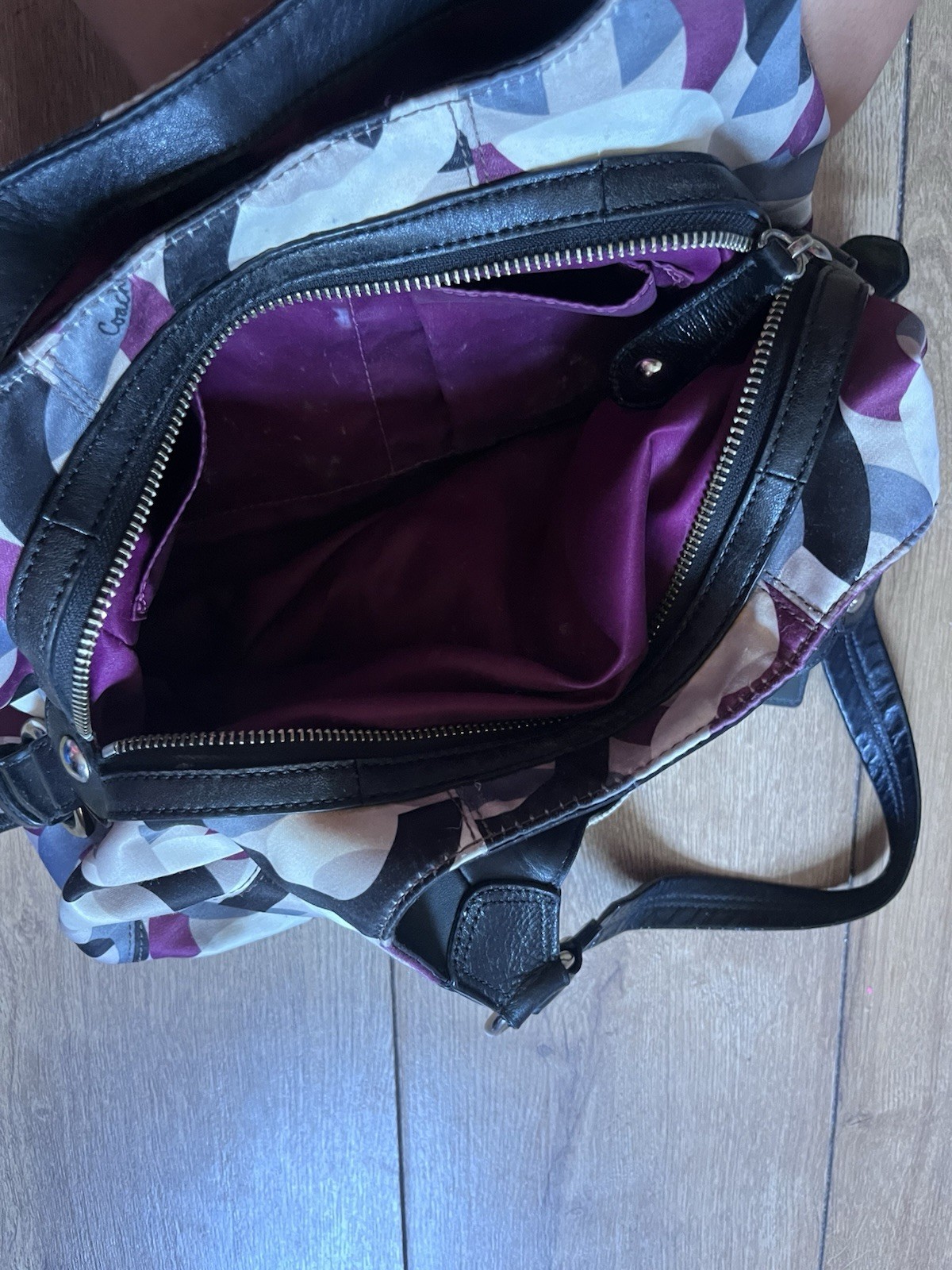 Coach Maggie OP Art Hobo Bag